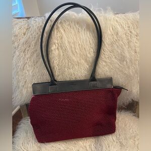 RARE sample The Sak purse with leather handles